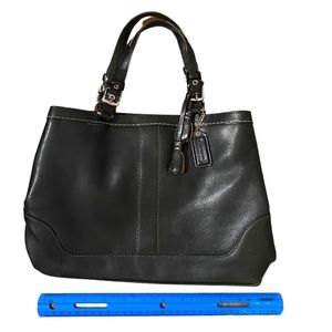 Coach Hampton Carryall Tassel Shoulder Bag